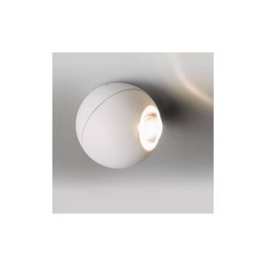 LED Decken- & Wandleuchte Glob 350° schwenkbar Weiß