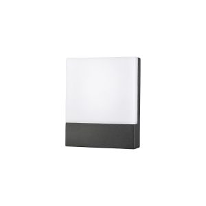 Licht-Trend LED Außen-Wandlampe Flat IP54 350lm Grafit