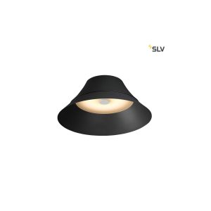 SLV Bato 45 LED Deckenaufbauleuchte Schwarz