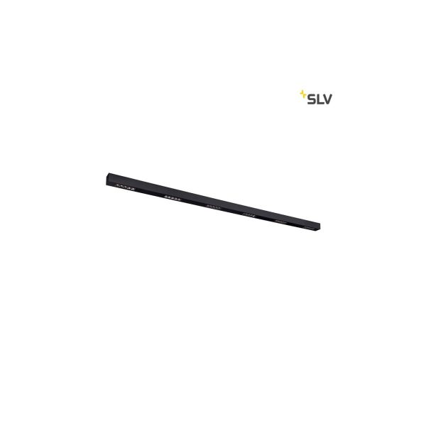 SLV Q-Line LED Deckenaufbauleuchte 2m Schwarz 3000K