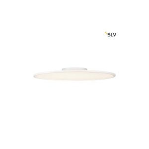 SLV Panel 60 Rund LED Deckenaufbauleuchte Weiß 3000K