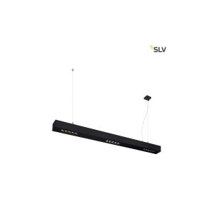 SLV Q-Line LED Pendelleuchte 1m Schwarz 4000K
