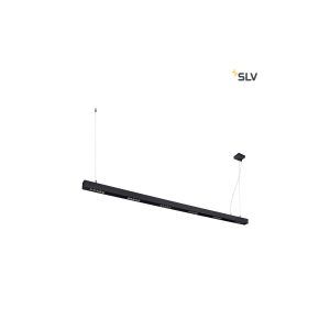 SLV Q-Line LED Pendelleuchte 2m Schwarz 4000K