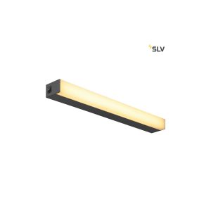 SLV Sight LED Wand- & Deckenleuchte mit Schalter Schwarz