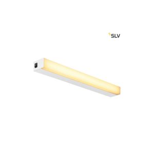 SLV Sight LED Wand- & Deckenleuchte mit Schalter Weiß