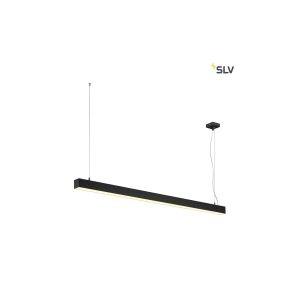 SLV Q-Line Dali Single LED Pendelleuchte Dimmbar Schwarz
