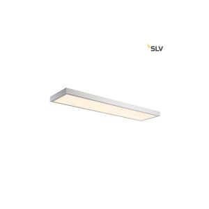 SLV LED Panel 120x30cm 3000K Silbergrau