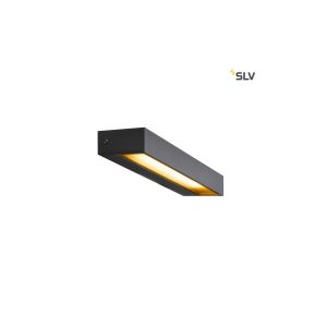 SLV Pema LED Außen-Wandaufbauleuchte IP54 Anthrazit