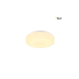 SLV Lipsy 30 Drum LED Außen-Aufbauleuchte Weiß IP44