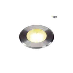 SLV Dasar Flat LED Bodeneinbauleuchte Edelstahl IP67