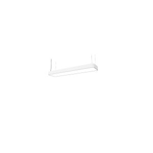 Licht-Trend LED Büro-Hängelampe Talu 90x20cm Weiß