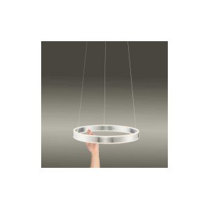 LED Ringleuchte Toras mit Gestensteuerung & Dimmbar Ø 60cm kalt - warmweiss