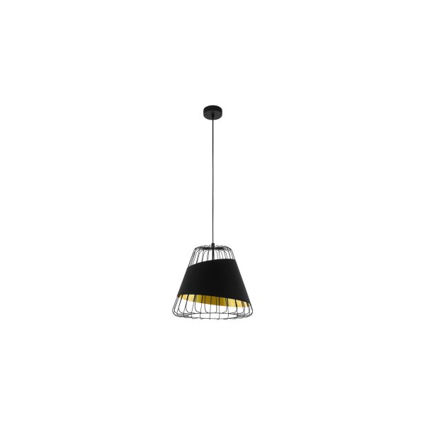 Licht-Trend Vintage Hängelampe Nova Ø36cm Schwarz