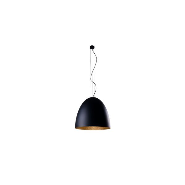 Licht-Trend Hängeleuchte Egg L Ø 55cm Schwarz