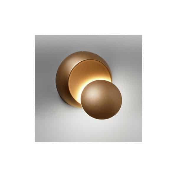 Licht-Trend drehbare LED-Wandleuchte Moon 350lm Goldfarben