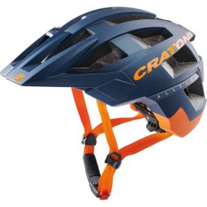 MTB Fahrradhelm AllSet blau/orange matt