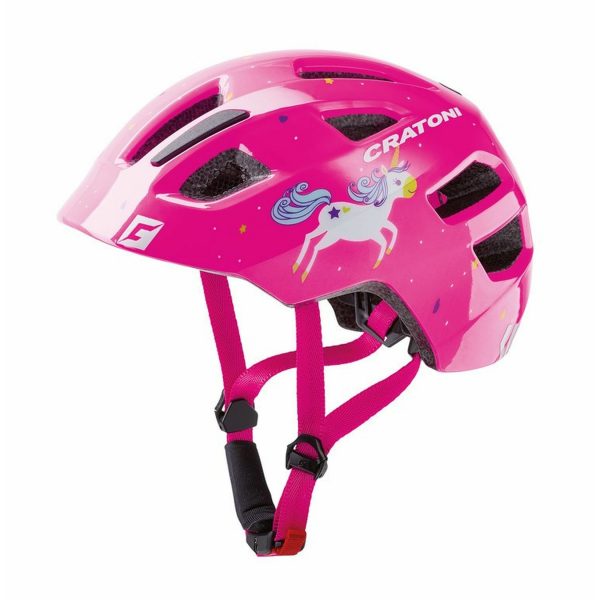 Kinderhelm Maxster pink glanz