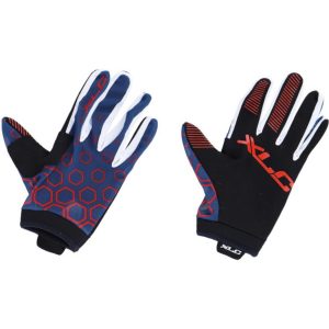 Langfingerhandschuh MTB CG-L14 blau-rot