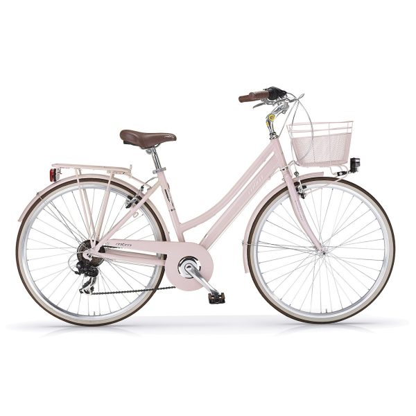 Trekkingbike New Boulevard Woman 28" 18-Gang Rosa