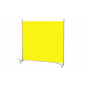 Grasekamp Stellwand 180 x 180 cm - Gelb - Paravent  Raumteiler Trennwand Sichtschutz