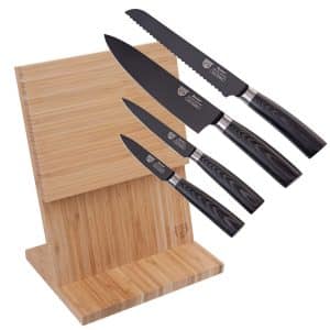 GRÄWE Messerhalter mit Messerset KURO BAMBOO / KURO