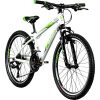 Galano G200 24 Zoll Jugendfahrrad MTB Hardtail 130 - 145 cm Mädchen Jungen Fahrrad ab 8 Jahre Mountainbike 21 Gänge Jugendrad V-Brakes... weiß/grün