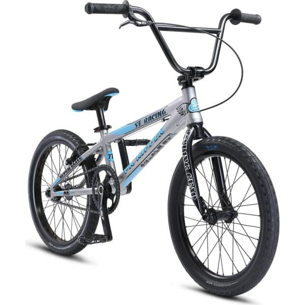 Fahrrad SE Bikes PK Ripper Super Elite 20 Zoll BMX Bike Fahrrad BMX Rad Stunt Old School Dirt 20"... silber