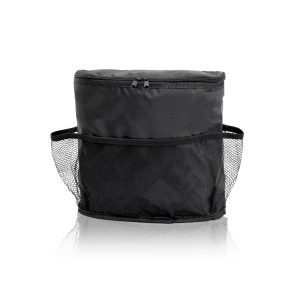 Auto Organizer Kühlfach 25x26x12 cm Rücksitz Kühltasche Autositz Tasche Schwarz