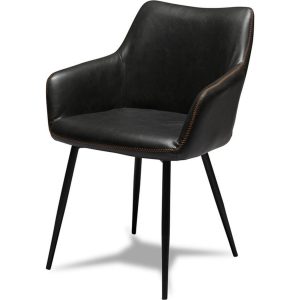 2x Esszimmerstuhl MARCIA in schwarz Küchenstühle Stuhlgruppe Stühle