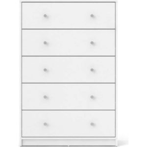 Maria Kommode 5 Schubladen weiss Sideboard Highboard Schrank Flur Diele