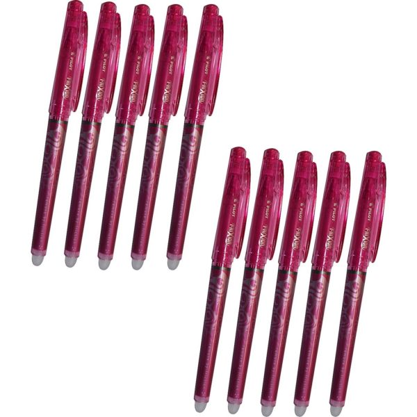 10x Pilot Frixion Point Tintenroller rosa