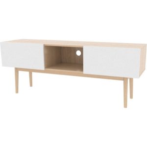 TV Tisch Bern Sideboard Lowboard Fernsehtisch Hifi Kommode Fernsehschrank weiss