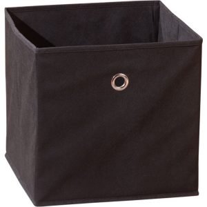 Aufbewahrungsbox Wase schwarz Faltbox Faltkiste Box Kiste Staubox Regal Kiste