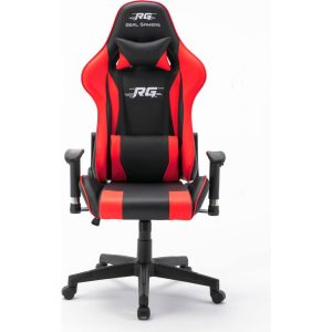 Gaming Computerstuhl Real Gamers Pro schwarz rot Drehstuhl Gamer Büro Stuhl