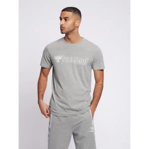 Hummel hmlMARCEL T-SHIRT S/S - GREY MELANGE