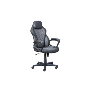 Ando Bürostuhl Schwarz Grau Sessel Chefsessel Schreibtischstuhl Büro PC Stuhl