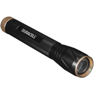 Duracell Alu LED Taschenlampe 550lm 25cm SOS Stroboskop Camping Lampe Leuchte