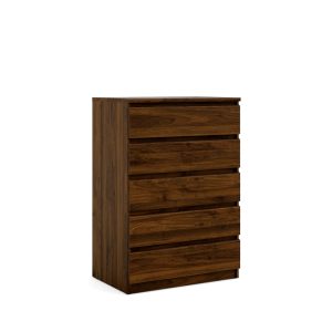 Nada Kommode 5 Schubladen Walnuss Dekor Sideboard Board Schrank Wohnzimmer Möbel