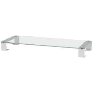 TV Aufsatzregal Erhöhung Wohnzimmer Schrank Fernsehschrank TV Tisch Glas Regal