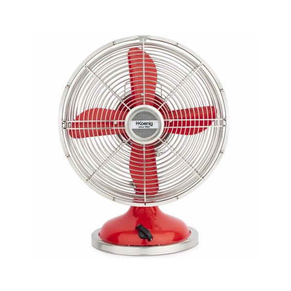 HKoenig JOE50 Tisch Ventilator Retro