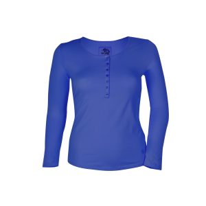 GIN TONIC Damen Langarm Shirt/m /blau