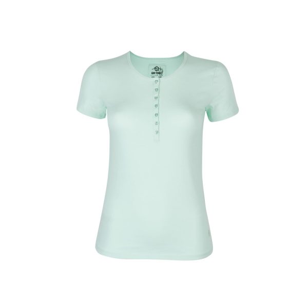 GIN TONIC Damen Basic T-Shirt... M (40/42)