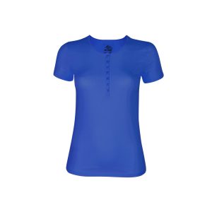 GIN TONIC Damen Basic T-Shirt... Royal Blue