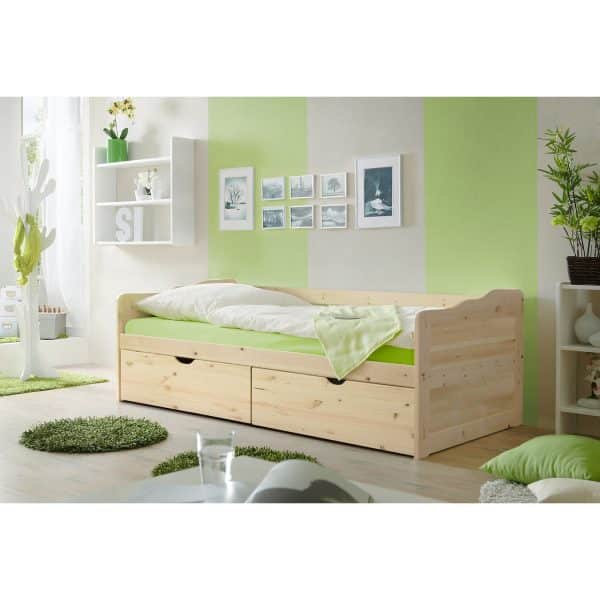 TiCAA Sofabett Funktionsbett Gästebett Melanie Kiefer Natur