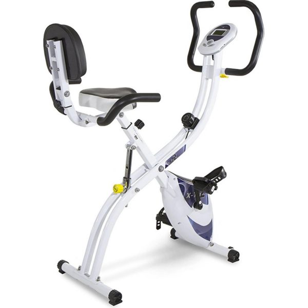 Tecnovita X-TRI2 YF910 klappbarer Heimtrainer - Fitnessbike - Multi-Positions Fahrrad: 3 Trainingspositionen