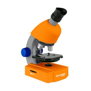 BRESSER Junior Mikroskop mit Zoomokular 40x - 640x Vergrößerung