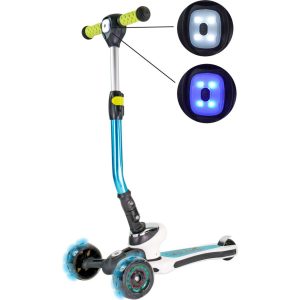 Best Sporting 3-Rad Kinder Scooter Space mit LED Lampe + LED Rädern