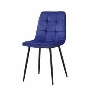 HTI-Living Stuhl Mesa Velvet Blau