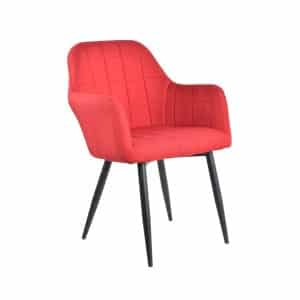 HTI-Living Stuhl Albany Webstoff Rot