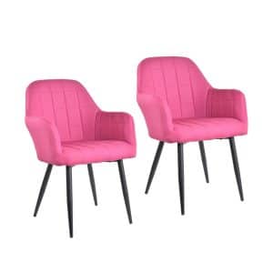 HTI-Living Stuhl Albany Webstoff Pink